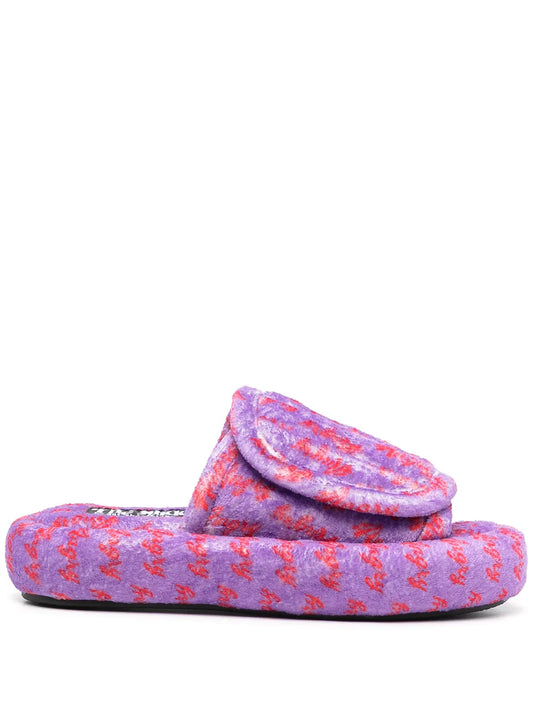 Natasha Zinko Angry touch strap slides