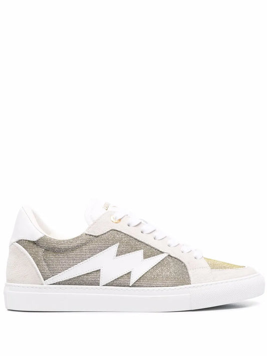 Zadig&Voltaire side logo-patch sneakers