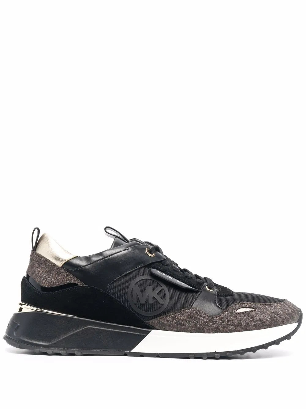 Michael Michael Kors Theo monogram-print low-top sneakers 