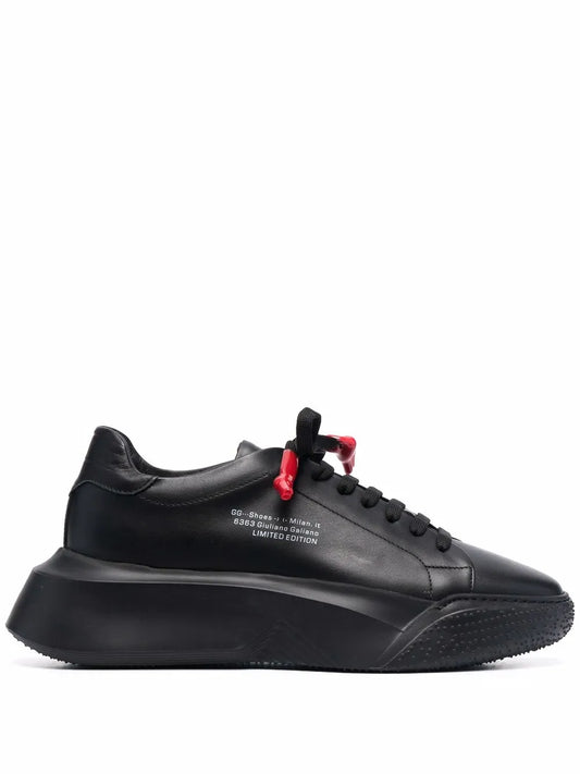Giuliano Galiano leather lace up sneakers