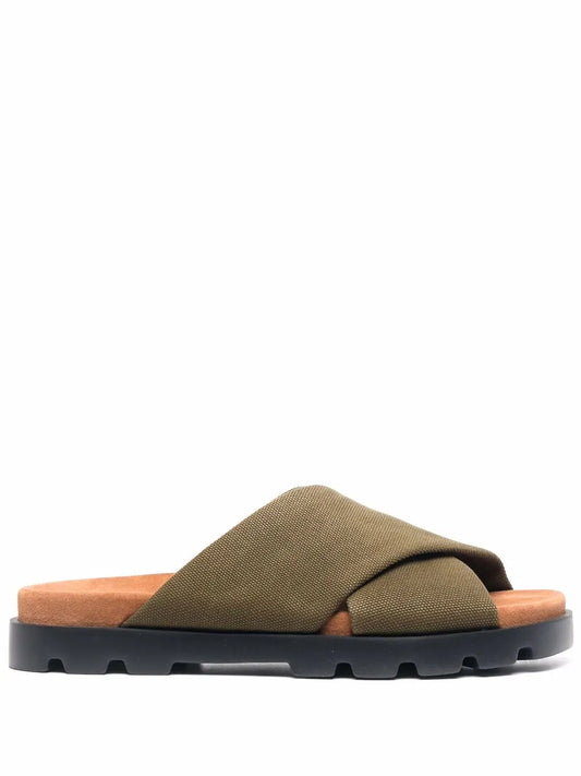 Camper crossover-strap open-toe sandals