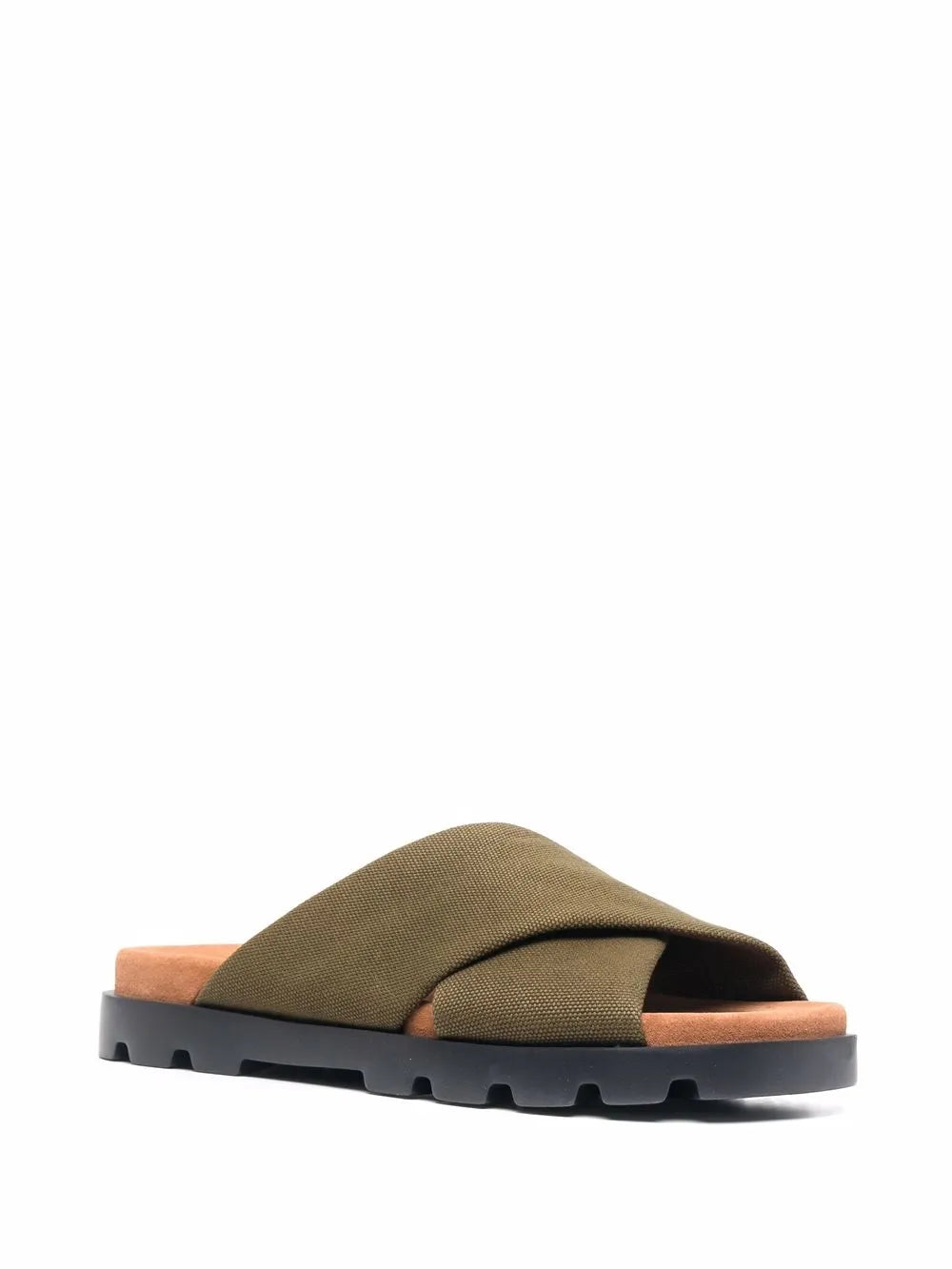 Camper crossover-strap open-toe sandals