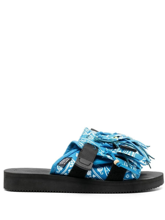 Alanui X Suicoke fringe-detail open-toe sandals