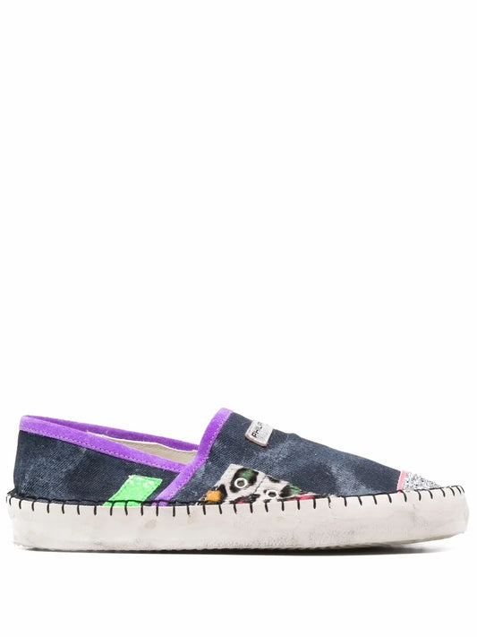 Philippe Model Paris Marseille slub-texture espadrilles