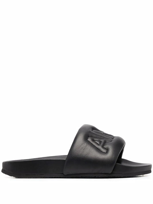AMBUSH logo-quilted slides