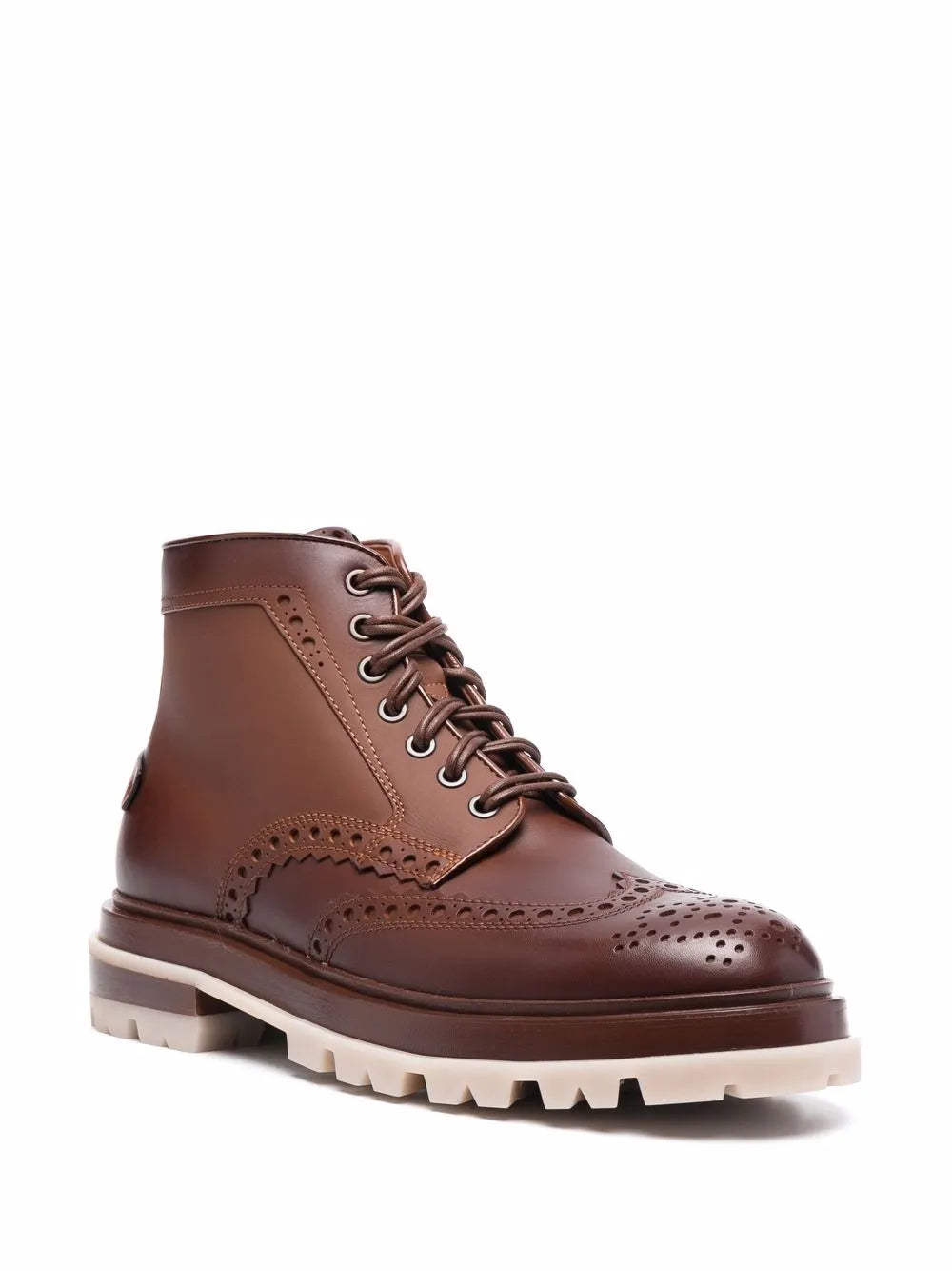 Santoni Breakout brogue ankle boots