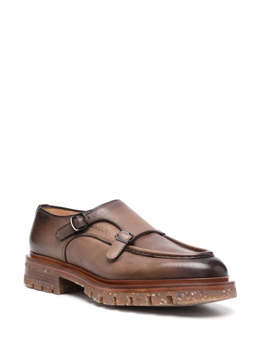 Santoni side buckle-detail shoes