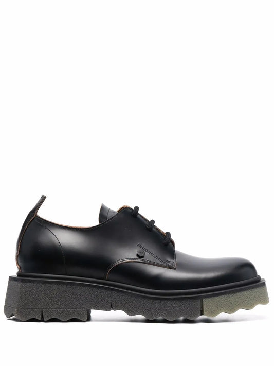 Off-White sponge sole derby shoes