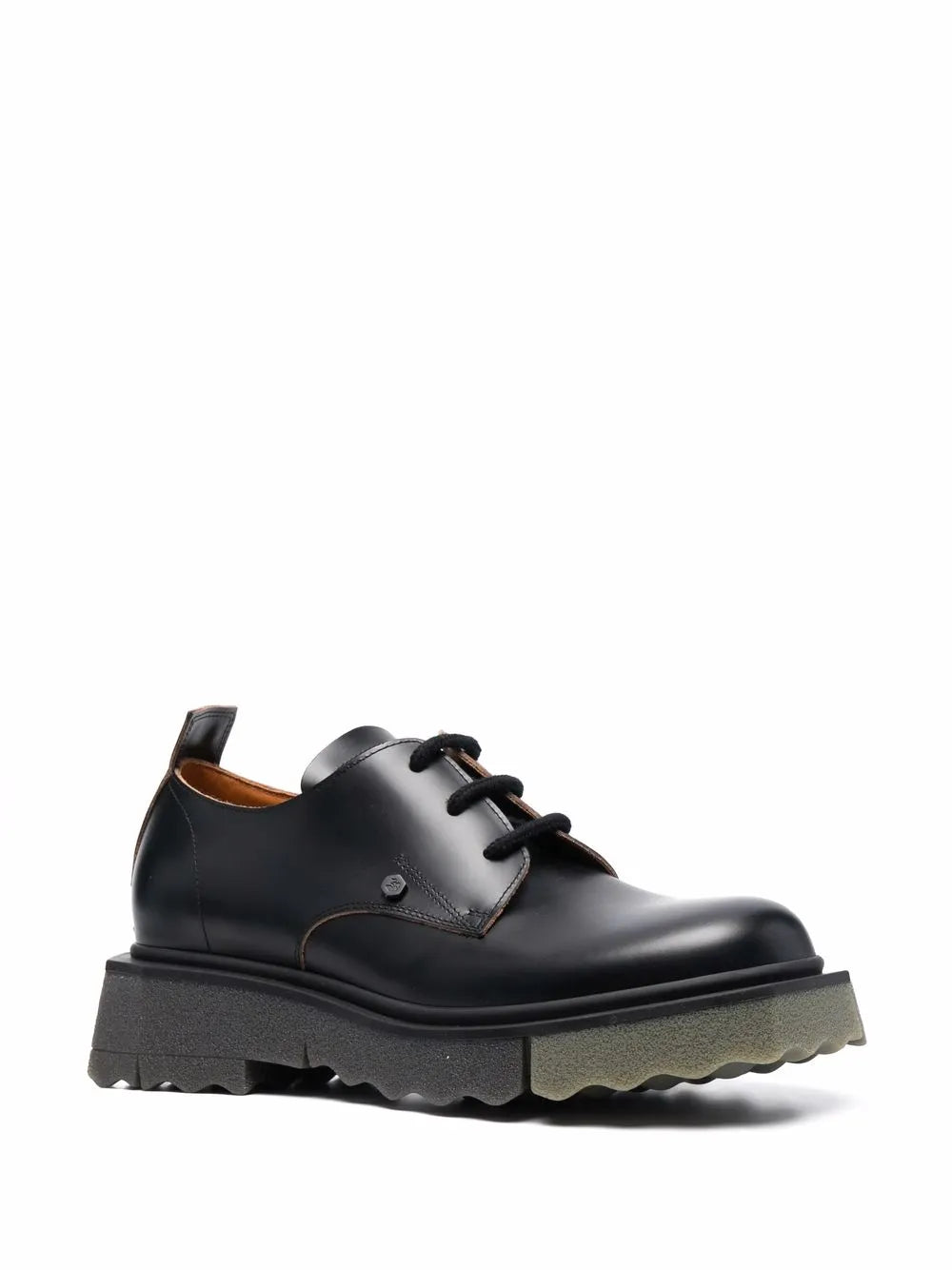 Off-White sponge sole derby shoes