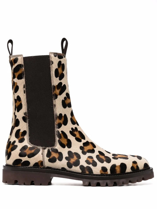 Scarosso Nick Wooster leopard boots