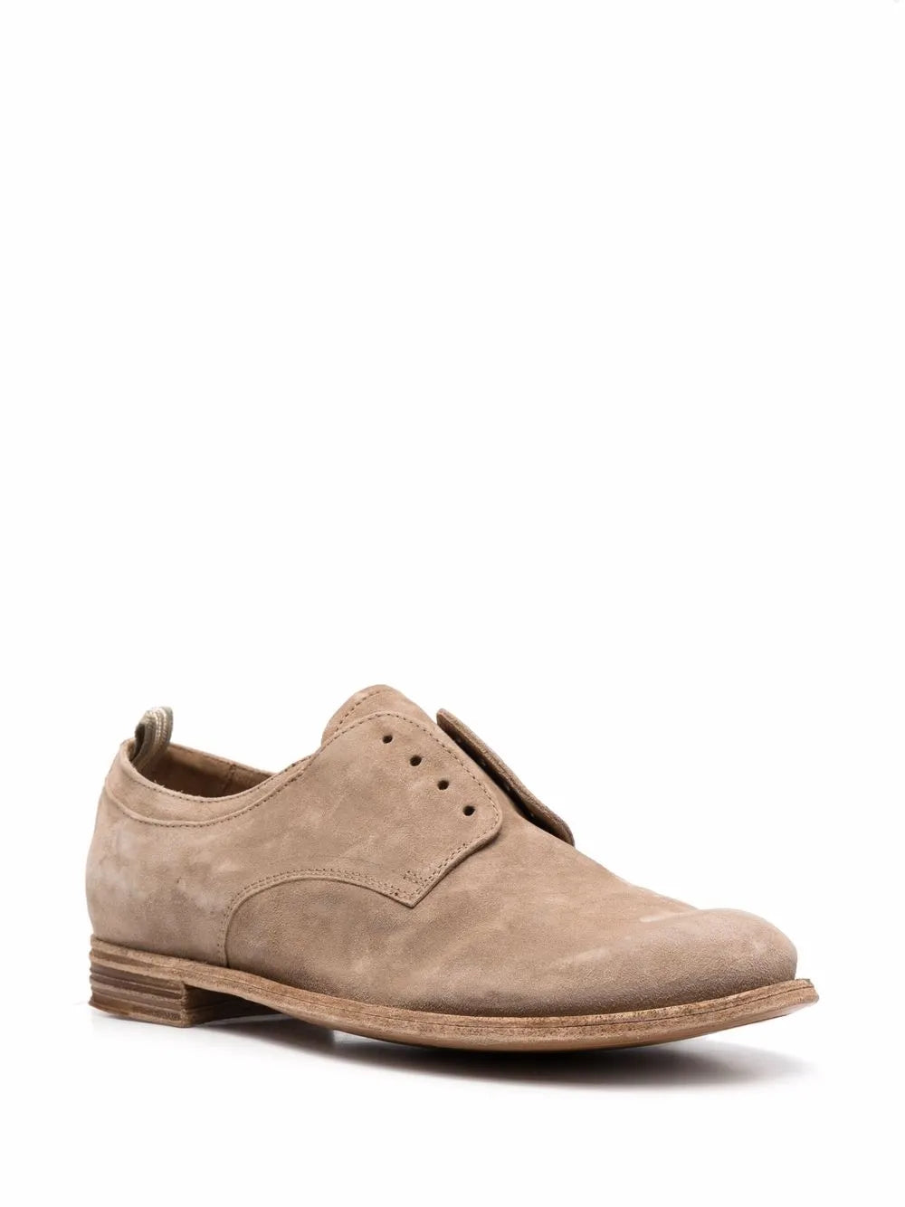 Officine Creative Lexikon suede oxford shoes 