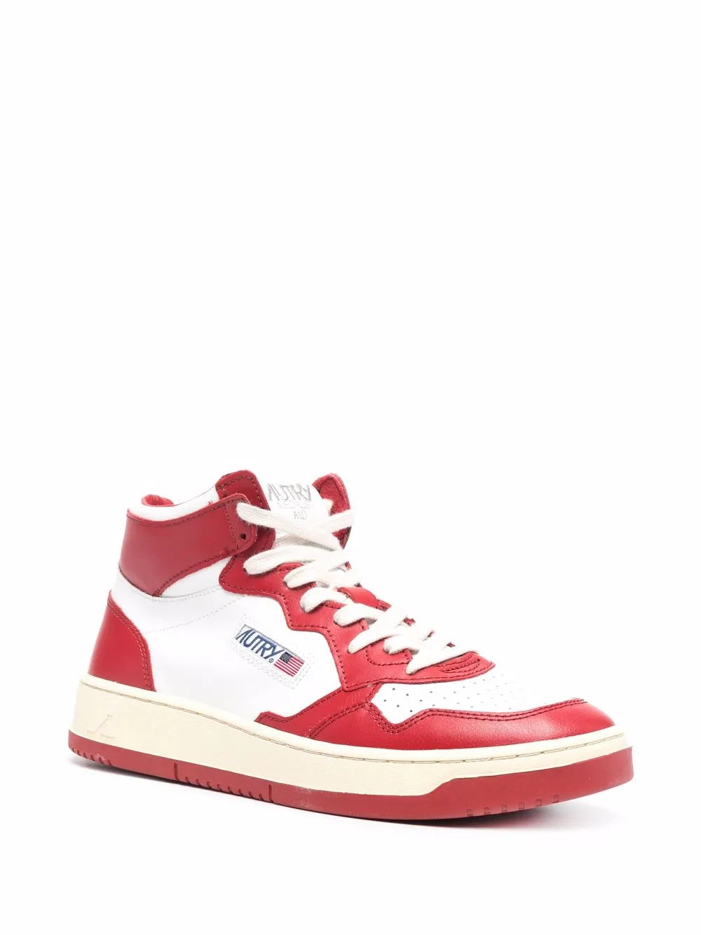 Autry panelled high-top sneakers