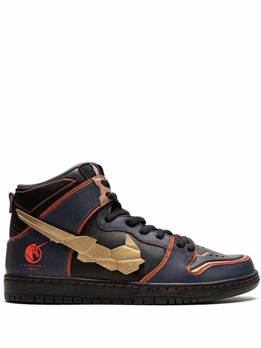 Nike x Gundam SB Dunk High Pro QS "Banshee" sneakers