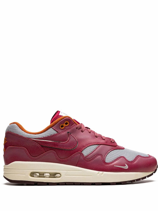 Nike x Patta Air Max 1 "Rush Maroon" sneakers