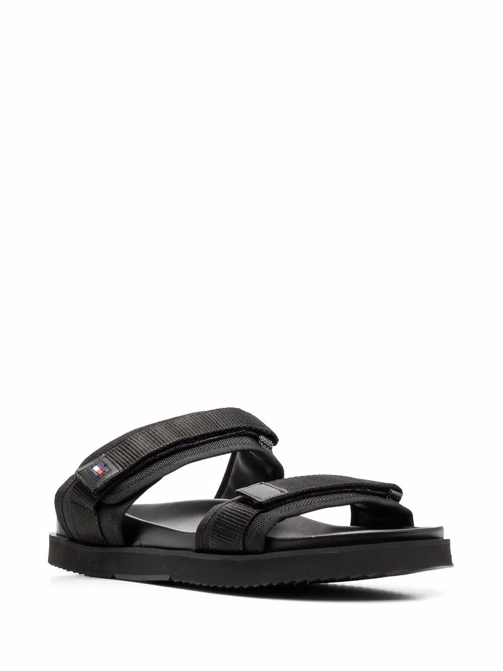 Tommy Hilfiger logo-plaque touch-strap sandals