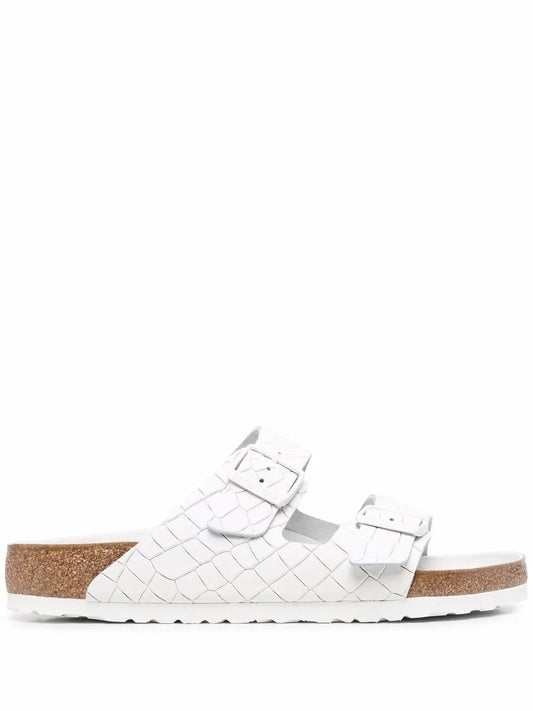 Birkenstock Arizona woven slides