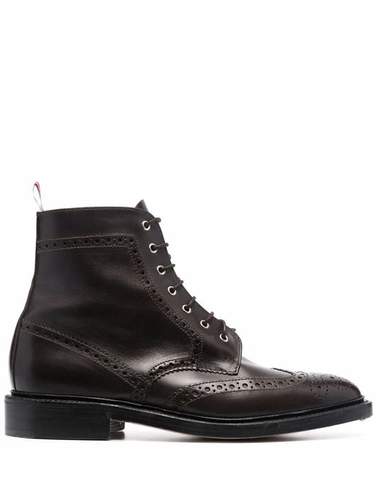 Thom Browne Goodyear-sole Wingtip ankle boots