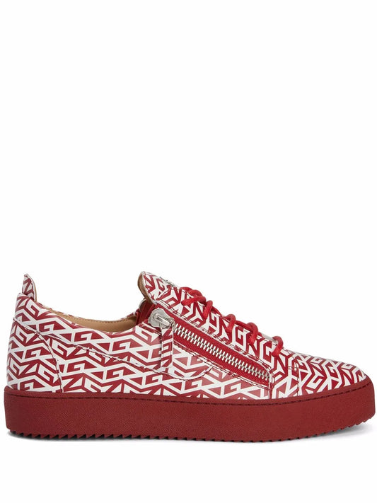 Giuseppe Zanotti Frankie monogram low-top sneakers