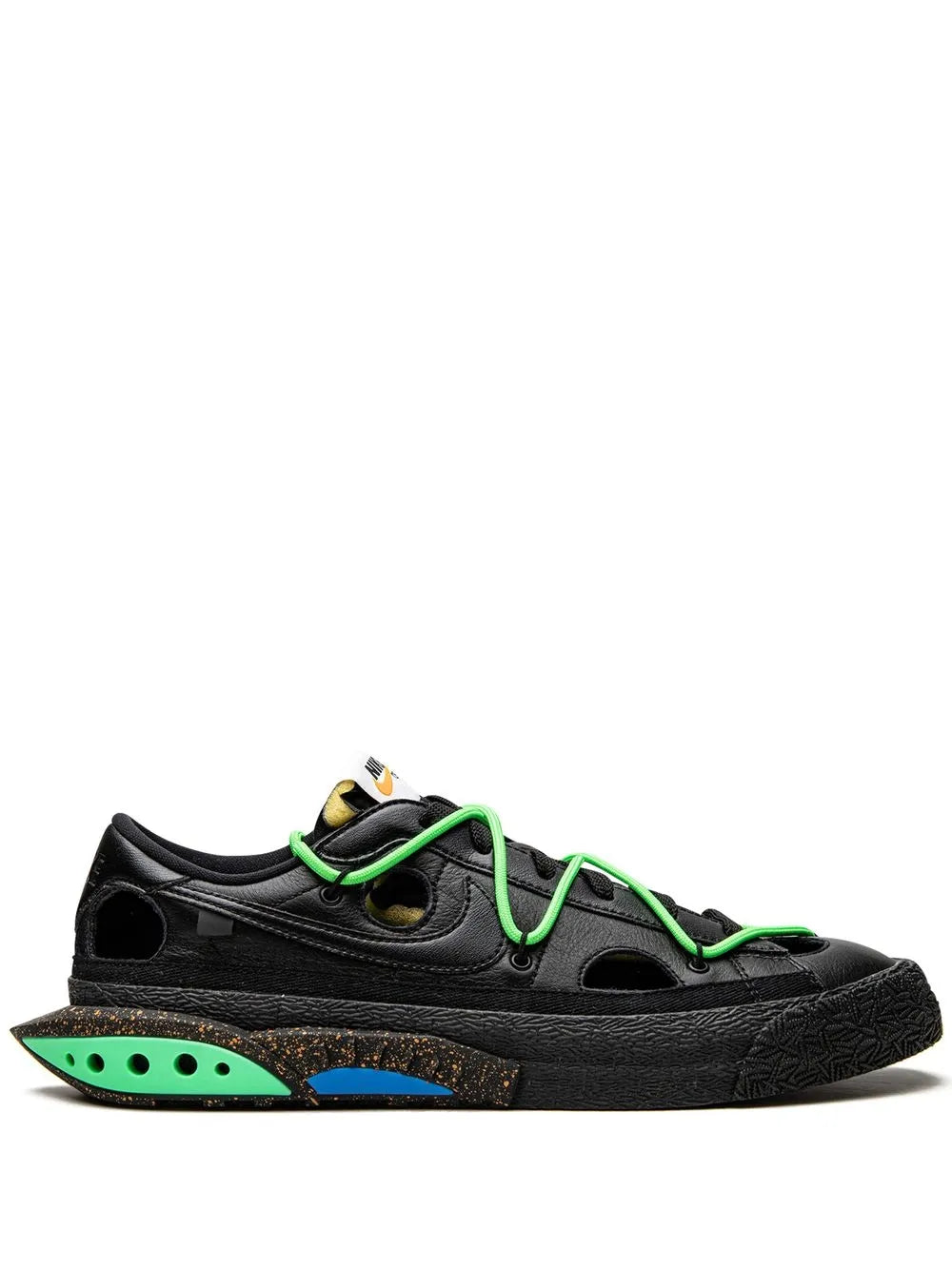 Nike X Off-White Blazer Low "Black/Electro Green" sneakers