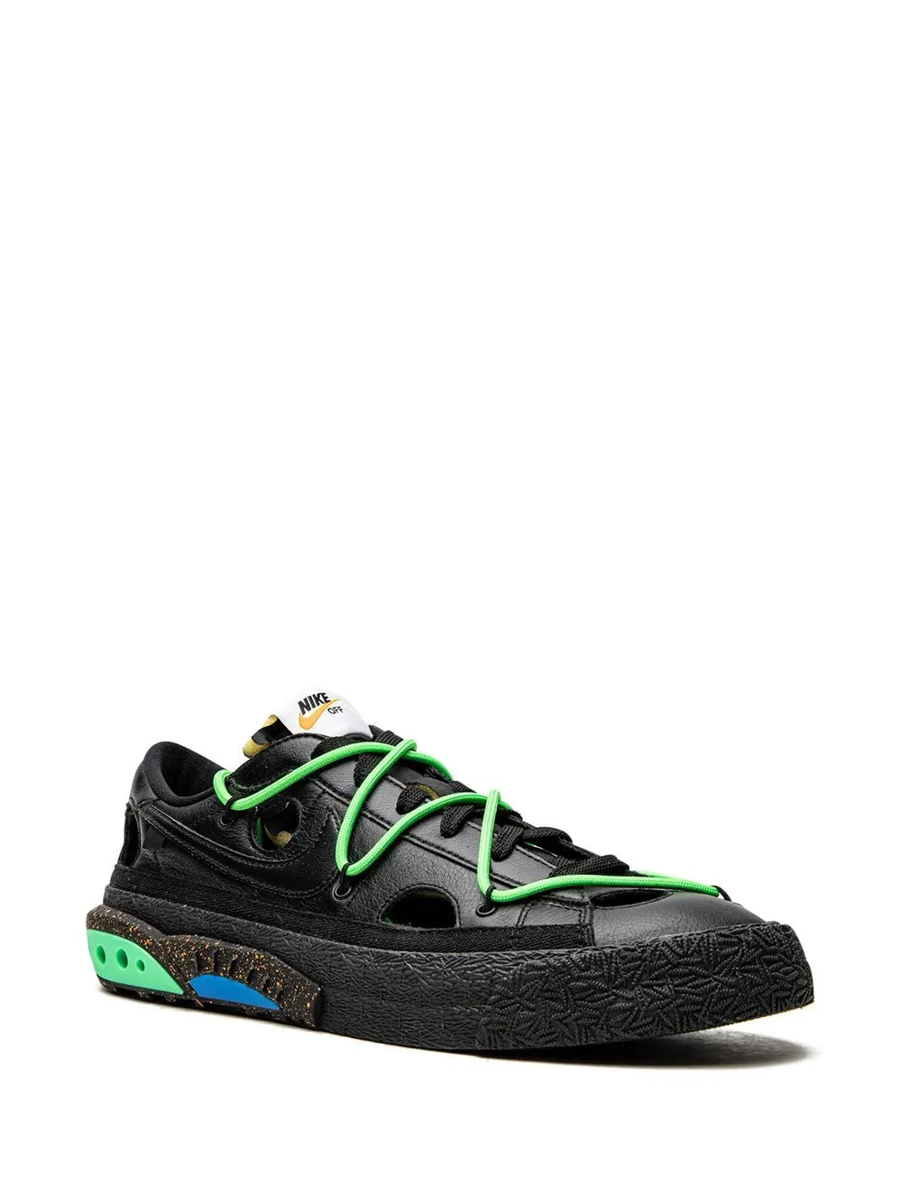 Nike X Off-White Blazer Low "Black/Electro Green" sneakers