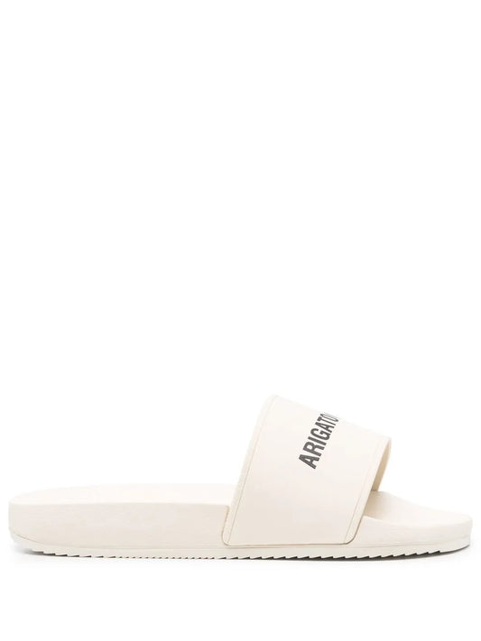 Axel Arigato logo-print pool slides
