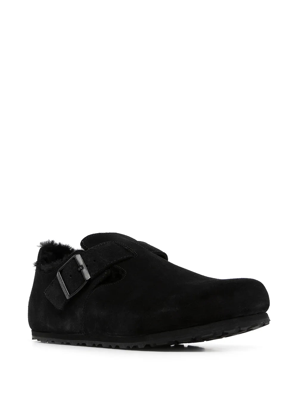 Birkenstock London shearling-trimmed slippers