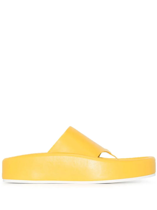 MM6 Maison Margiela wide-strap flip-flops