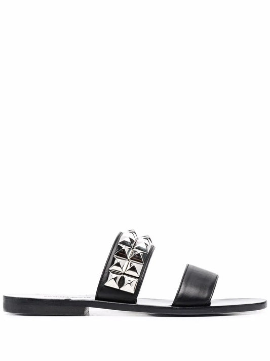 Philipp Plein pyramid-stud flat sandals