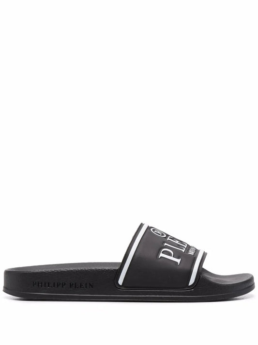 Philipp Plein logo print slides 