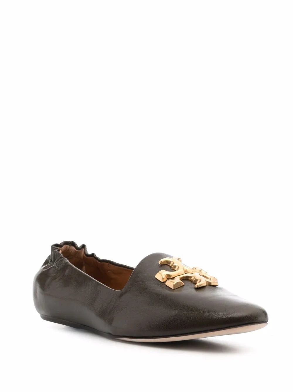 Tory Burch Eleanor leather ballerina shoes