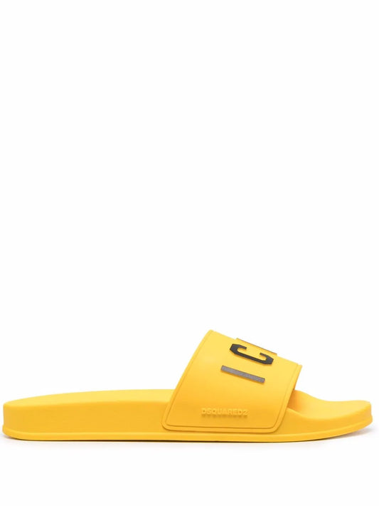 DSQUARED2 Icon-print flip flops