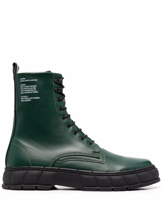Virón logo-print ankle boots
