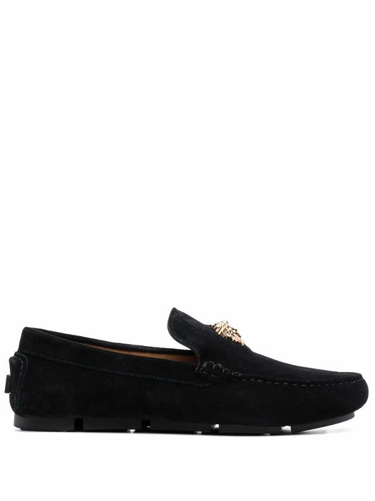 Versace Medusa Head plaque loafers