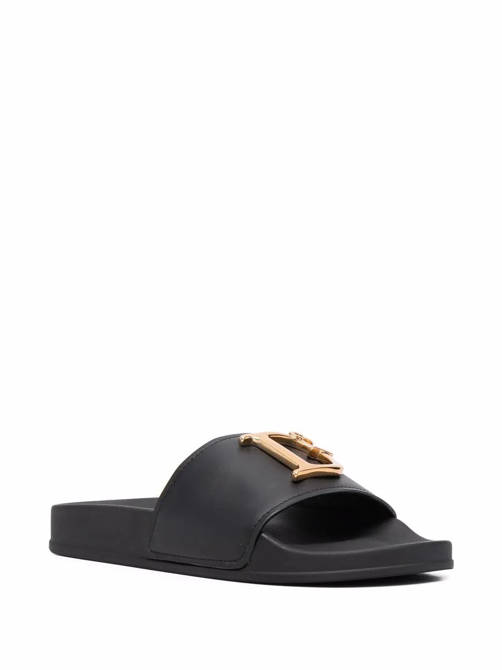 DSQUARED2 logo-plaque open-toe slides