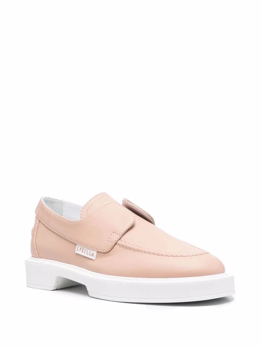 Le Silla two-tone leather loafers