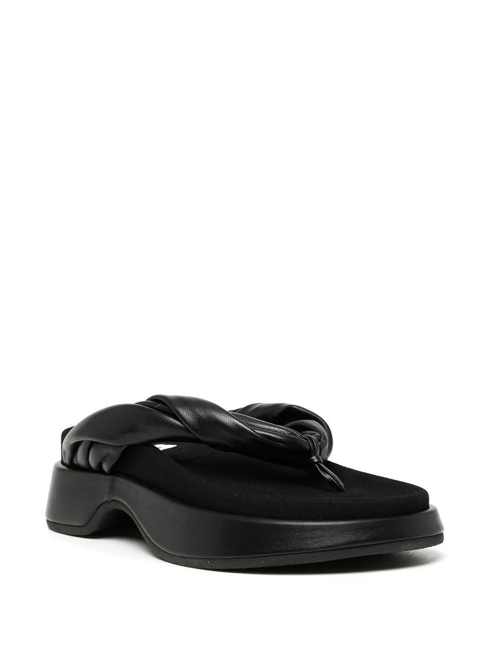 Reike Nen twist-strap platform flip flops 