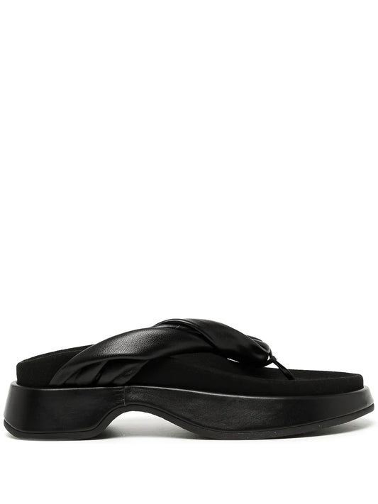 Reike Nen twist-strap platform flip flops 