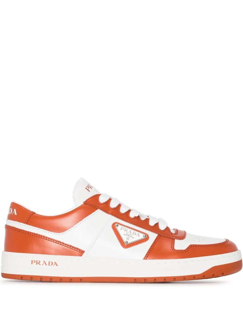 Prada Downtown leather sneakers