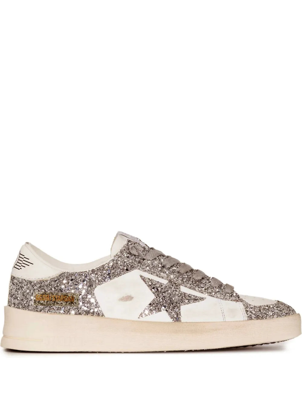Golden Goose star-patch lace-up sneakers