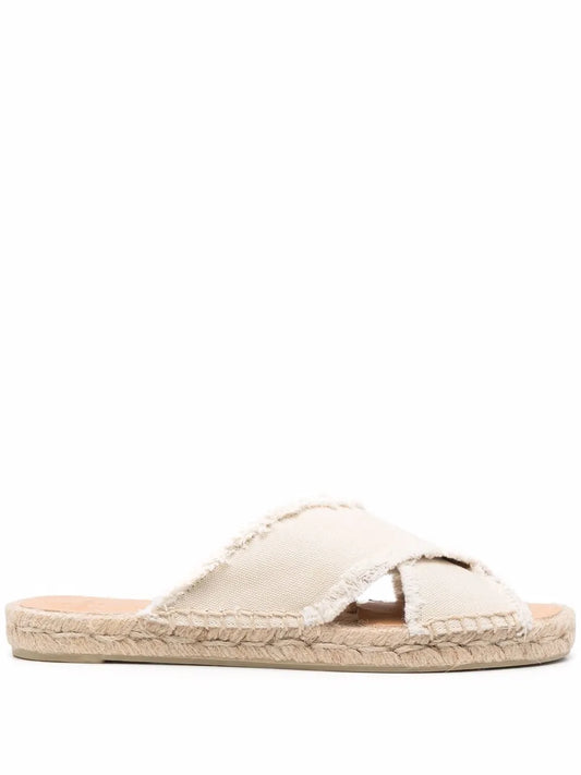 Castañer crossover-strap flat espadrilles
