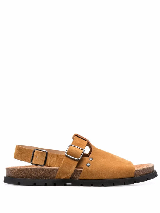 A.P.C. Noe suede slingback sandals 