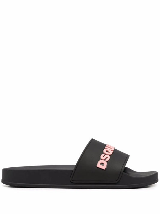 DSQUARED2 appliqué-logo slides
