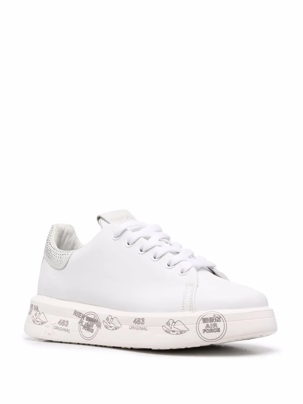 Premiata Belle crystal-back sneakers