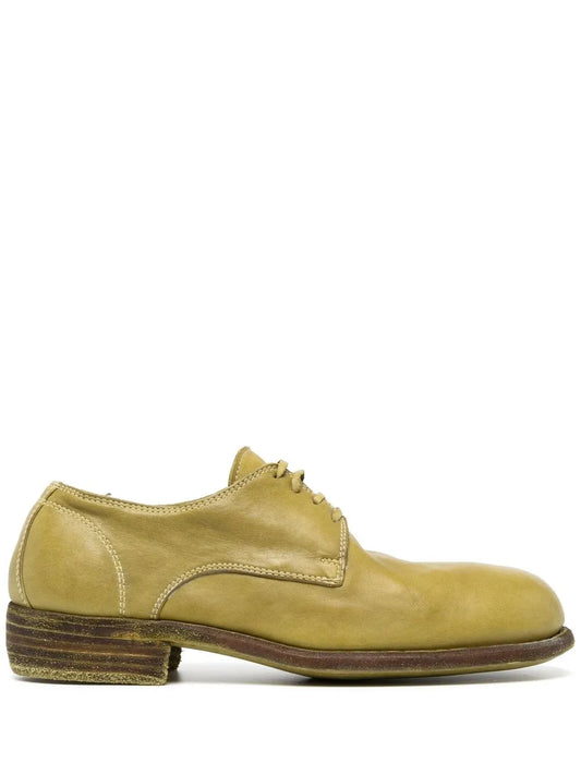 Guidi leather derby shoes