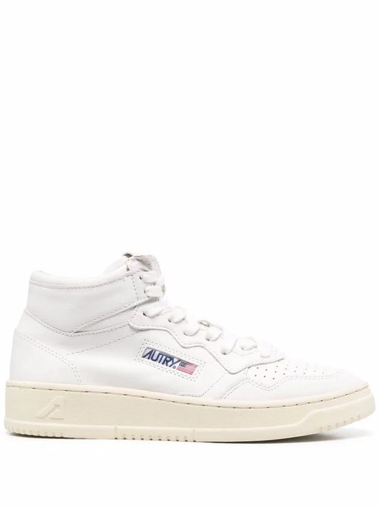Autry Medalist logo-patch lace-up sneakers