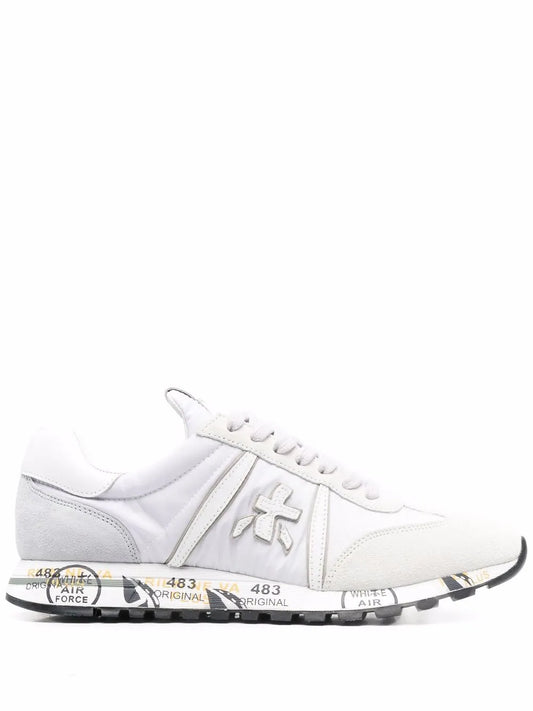 Premiata panelled low-top sneakers