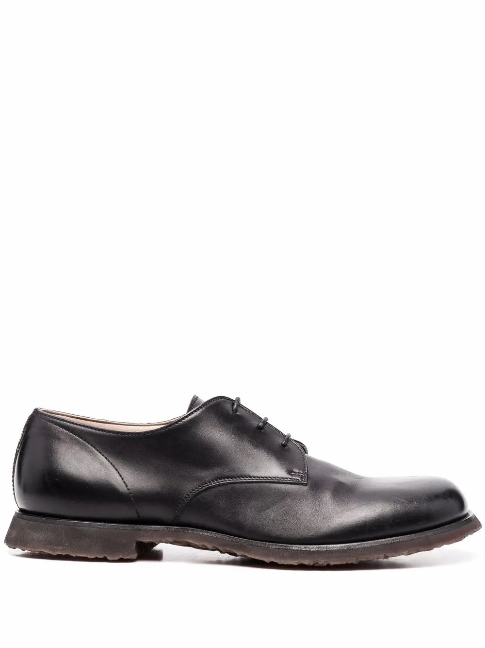 Premiata lace-up leather derby shoes