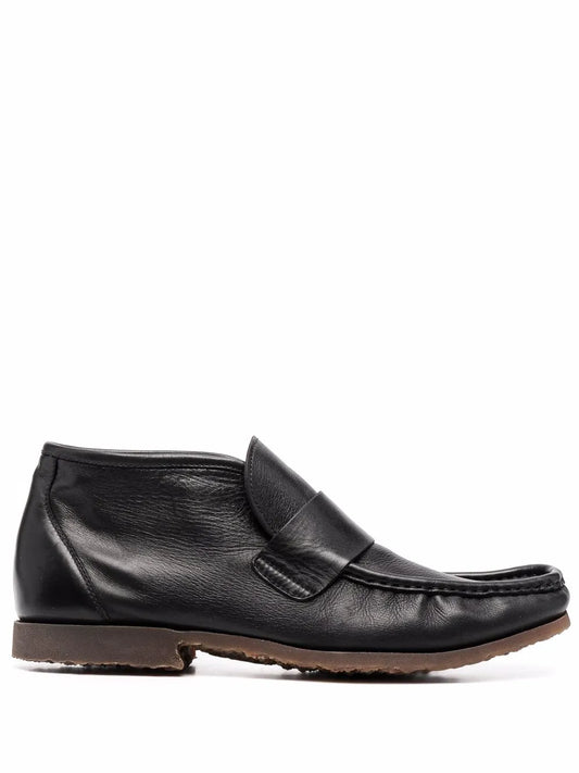 Premiata ankle leather loafers