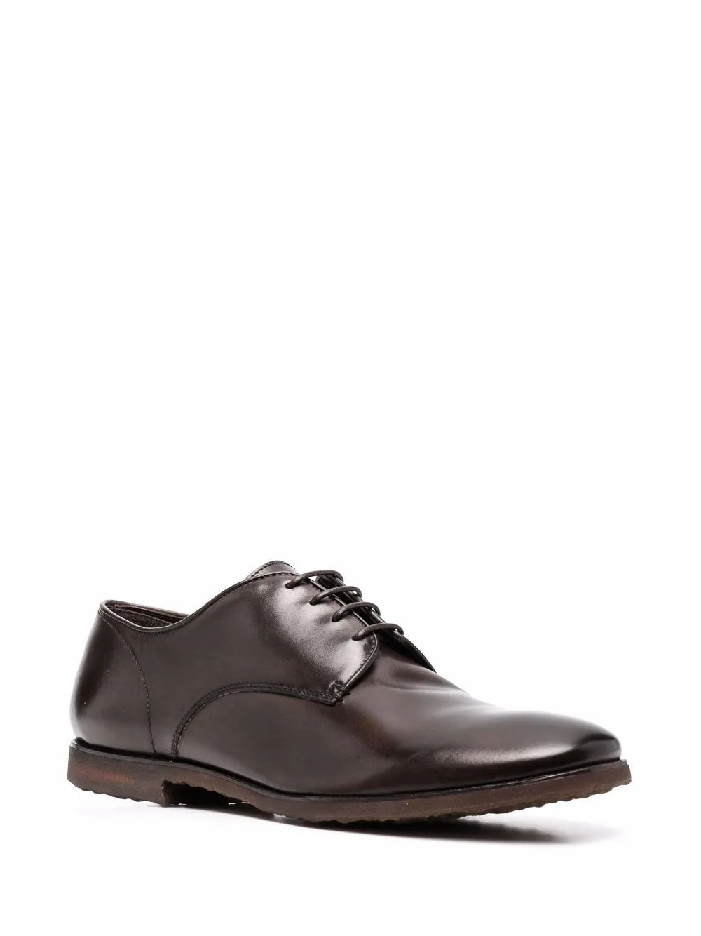 Premiata lace-up leather derby shoes