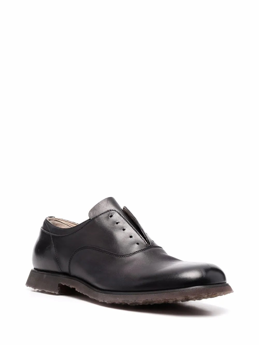 Premiata lace-up leather derby shoes